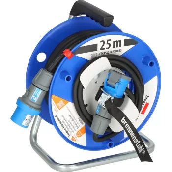 Brennenstuhl Garant G CEE 3 IP44 Carrete de cable para camping 25m