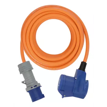 Brennenstuhl 1167650310 Alargador 10m Conector macho CEE / conector hembra acodado H07RN-F 3G 2,5 mm² Azul