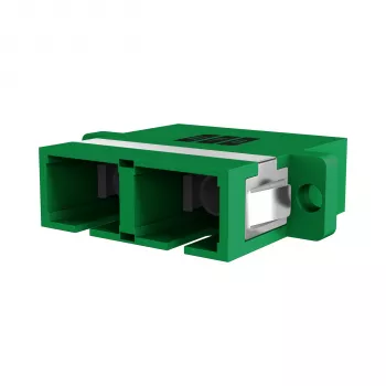 EFB Elektronik acoplador SC/APC simplex, monomodo, verde