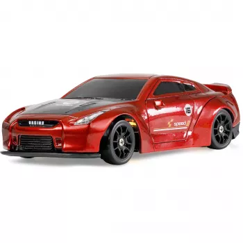 Amewi Drift Sport GTR con Gyro 4WD 1:43 RTR Rojo 6+