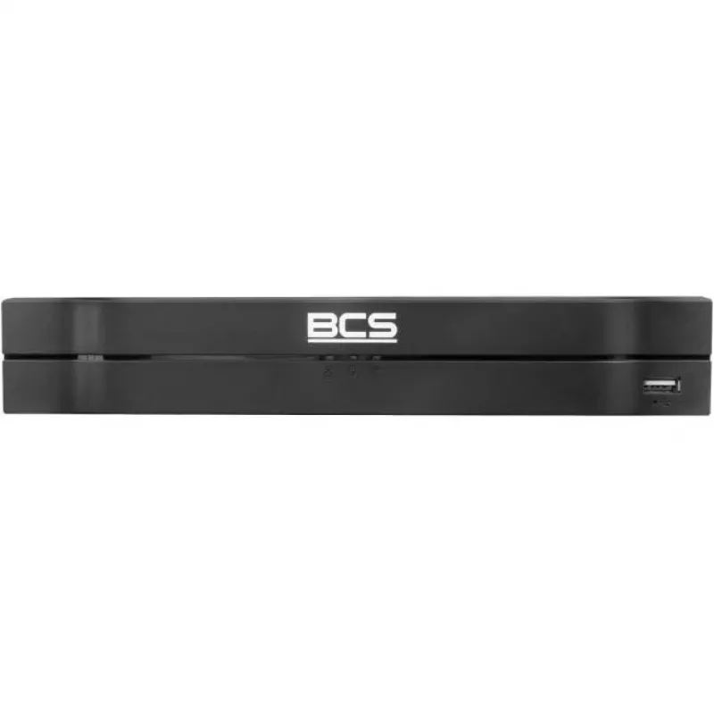 BCS Grabadora IP de 4 canales BCS-L-NVR0401-4KE-4P(2L) con PoE, 8MP, H.265+