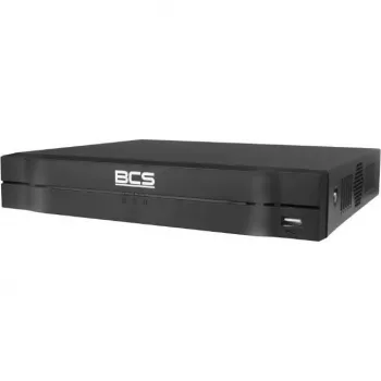 BCS Grabadora IP de 4 canales BCS-L-NVR0401-4KE-4P(2L) con PoE, 8MP, H.265+