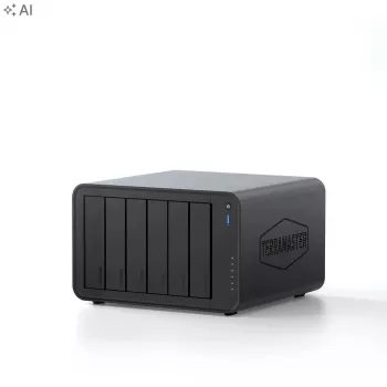 TerraMaster F6-425PRO Servidor de archivos NAS, 6 núcleos, 8GB DDR5 RAM, sin discos