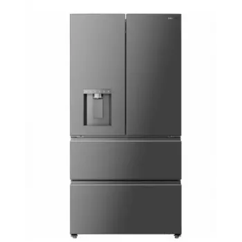 DREAME DRF560WMXEEUP Frigorífico combinado French Door, 561 L, Platinum Inox, Wi-Fi, No Frost