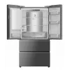 DREAME DRF560WMXEEUP Frigorífico combinado French Door, 561 L, Platinum Inox, Wi-Fi, No Frost