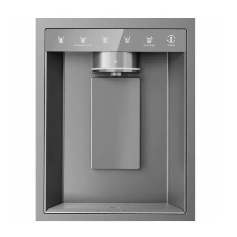 DREAME DRF560WMXEEUP Frigorífico combinado French Door, 561 L, Platinum Inox, Wi-Fi, No Frost