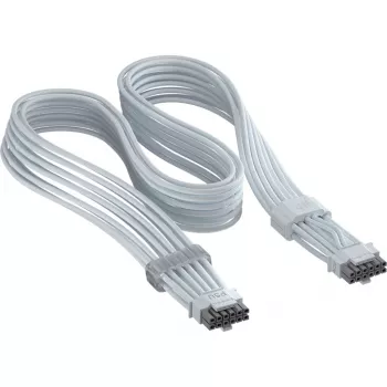 Cable Corsair ThermalProtect PCIe 5.1 600W 12V-2x6 White