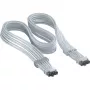Cable Corsair ThermalProtect PCIe 5.1 600W 12V-2x6 White