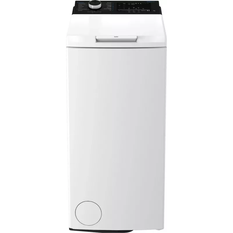 Lavadora de carga frontal BEKO TB721DBVESPL, 7 kg, 1200 rpm, blanca/negra