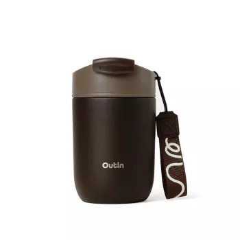 Vaso térmico OutIn Travel Tumbler 350 ml, Terra Brown