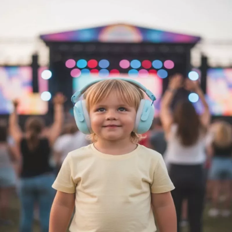 Momini protección auditiva para niños Milo azul