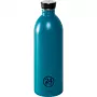 24Bottles Atlantic Bay 1000 ml botella de agua de acero inoxidable - azul - fitness senderismo deporte
