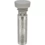 24Bottles tapa infusor gris - tapa de rosca de acero inoxidable y silicona para botellas 24Bottles