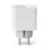 ENTAC Enchufe inteligente WiFi con monitorización de energía blanco
