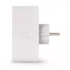 ENTAC Adaptador inteligente WiFi de doble enchufe ES-DSA-WIBLE, blanco, 2 tomas, 3680 W