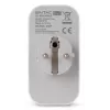 ENTAC Adaptador inteligente WiFi de doble enchufe ES-DSA-WIBLE, blanco, 2 tomas, 3680 W