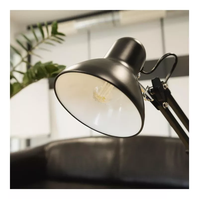 Avide Bombilla LED filamento Globe 4,5W E27 blanco cálido 2700K