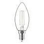 Avide Bombilla LED filamento vela 6,5W E14 blanco cálido 2700K