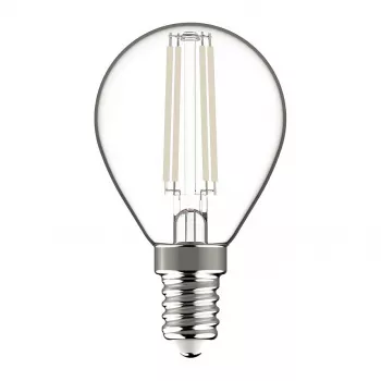 Avide Lámpara LED White Filament Mini Globe 6,5W E14 Blanco cálido 2700K
