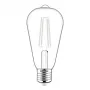 Avide Bombilla LED White Filament ST64 8,5W E27 Blanco cálido 2700K