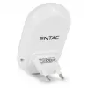 ENTAC Luz nocturna 0,7W blanco cálido sensor crepuscular