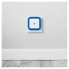 ENTAC Luz nocturna 0,5W cuadrada azul sensor crepuscular