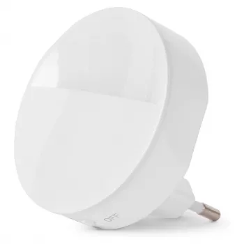 ENTAC Luz nocturna 0,8W CDS sensor crepuscular (sin sensor PIR)