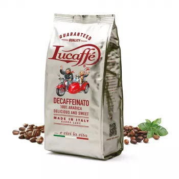 LUCAFFE' Decaffeinato 700g Café en grano