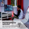 XROCKER Cama individual gaming 90x190cm con soporte de TV Metal Blanco