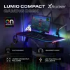 X Rocker Lumio Escritorio gaming RGB con iluminación LED y alfombrilla