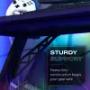 X Rocker Lumio XL Escritorio gaming RGB con iluminación RGB y alfombrilla, 140 cm