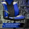 X Rocker Saturn Silla de escritorio gaming para niños y jóvenes - Azul