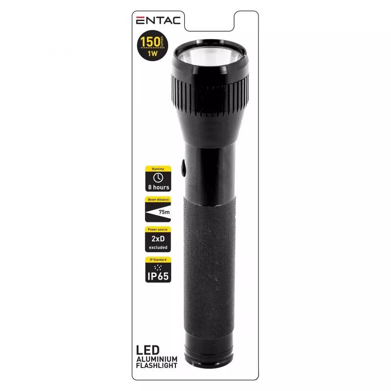 ENTAC 2D linterna de aluminio