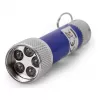 ENTAC Llavero linterna 5 LED Azul