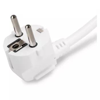 ENTAC Regleta de enchufes 3 tomas con USB 1,5 m interruptor Blanco