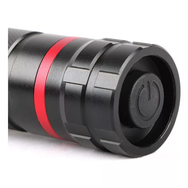 ENTAC EFL-ZOOM-5W-ALU Linterna LED zoomable 350 lúmenes negra