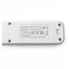 ENTAC Regleta 4 tomas con 1x USB-A y 1x USB-C, 1,5 m blanca