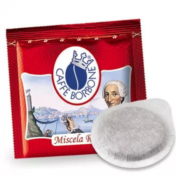 Caffè Borbone Miscela Rossa Cápsulas de café ESE 44mm pack de 50 de 7,2 g