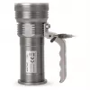 ENTAC Linterna LED 5W T6 aluminio 2x18650 incl. cargador de red