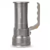 ENTAC Linterna LED 5W T6 aluminio 2x18650 incl. cargador de red