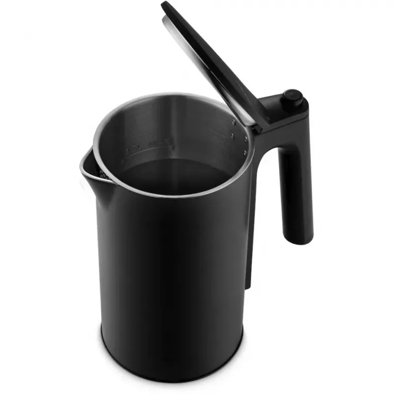 MEDION MD 12106 Hervidor 1,5L 2200W negro acero inoxidable función mantener caliente