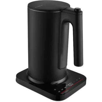 MEDION MD 12106 Hervidor 1,5L 2200W negro acero inoxidable función mantener caliente