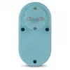 ENTAC Adaptador de enchufe con 2x USB-A azul