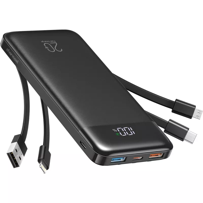Charmast Powerbank W2065 20000mAh negro