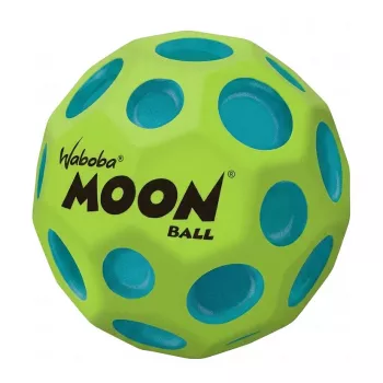 Waboba Moon Ball Martian - pelota de alto rebote con material Zecton, estructura craterizada, hasta 30 m de altura de rebote