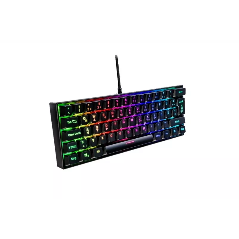 SureFire KingPin M1 Teclado gaming USB QWERTY US Inglés Negro