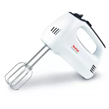TEFAL HT3101 QuickMix Batidora de mano, 300 W, 5 velocidades, Turbo, Blanco