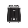 TEFAL Tostadora TT7208E0 Collection Retro 850 W 2 ranuras Acero inoxidable Negro