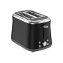 TEFAL Tostadora TT7208E0 Collection Retro 850 W 2 ranuras Acero inoxidable Negro