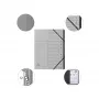 Exacompta Carpeta de clasificación 12 compartimentos gris Colorspan
